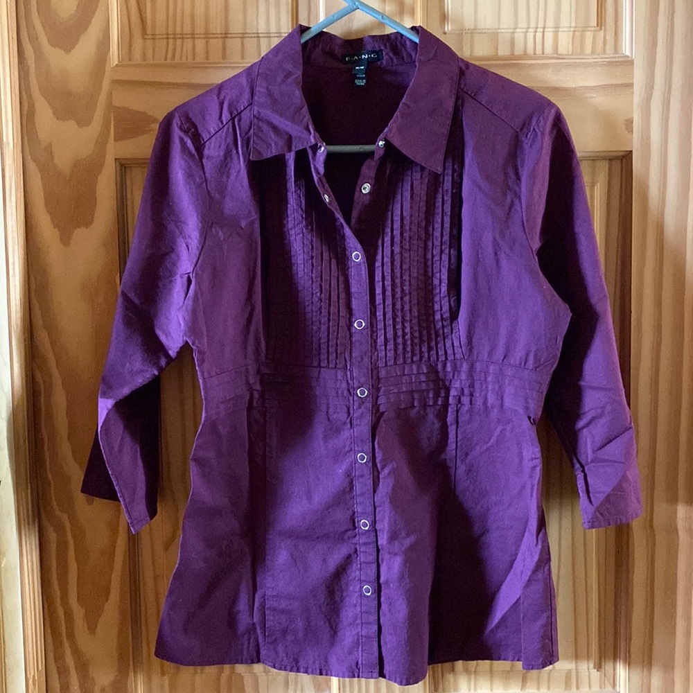 FANG Womens button down shirt